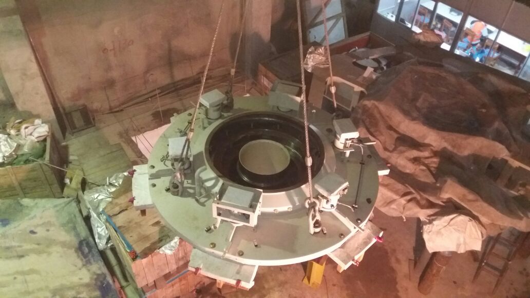 Erection of Turbine Units at 456 MW (6 x 76 MW Pelton) Tamakoshi HEP in Nepal.